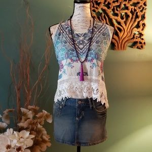 Refuge Denim Skirt Size 3
